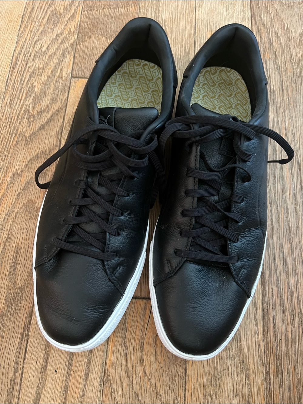 Men's Puma Golf Black Leather Spikeless Shoe